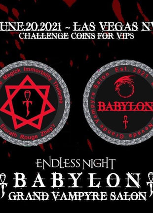 Babylon Challenge Coins for VIPs
